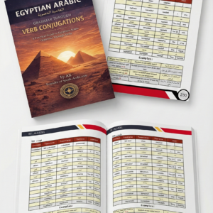 Egyptian Arabic Grammar and Verb Conjugations