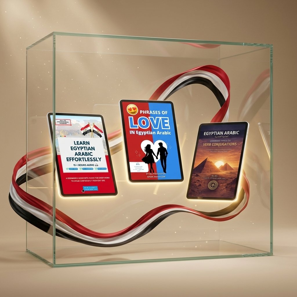 Egyptian Arabic Full Bundle — All 3 Books