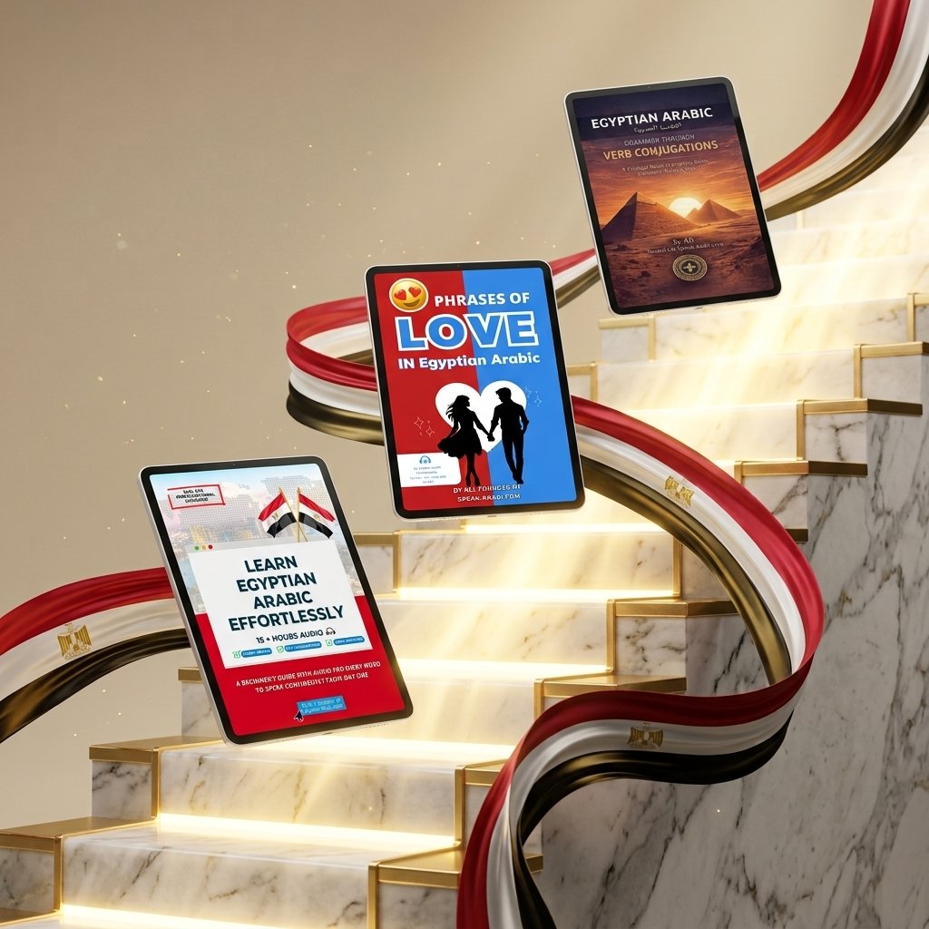 Egyptian Arabic Full Bundle — All 3 Books